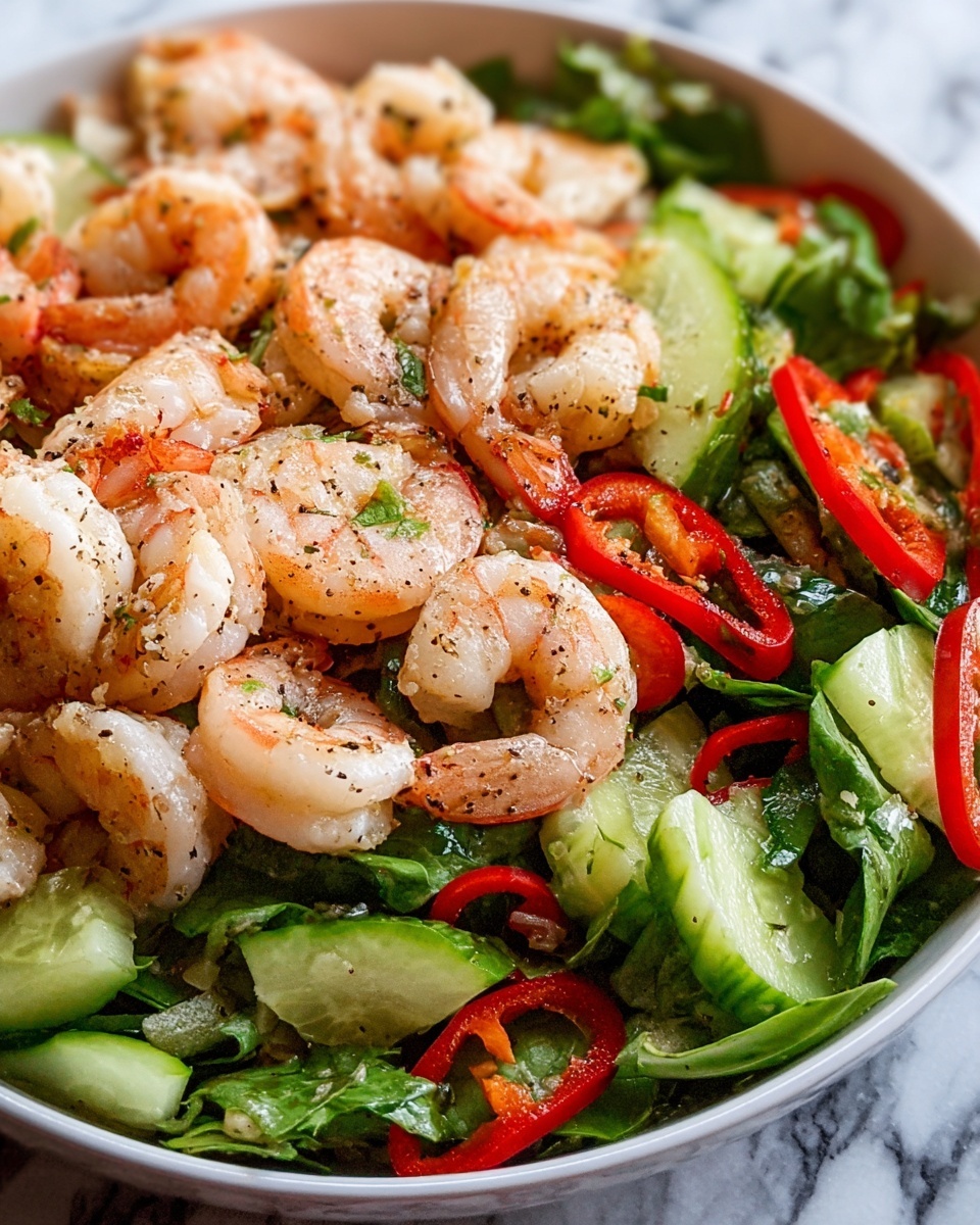Spicy Thai Shrimp Salad (Pla Goong) Recipe - Recipe Image