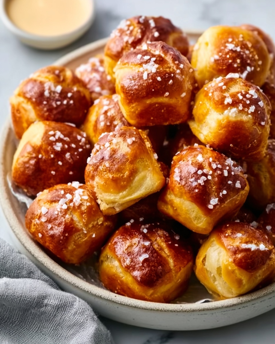 Buttery Soft Pretzel Bites Recipe - Recipe Image