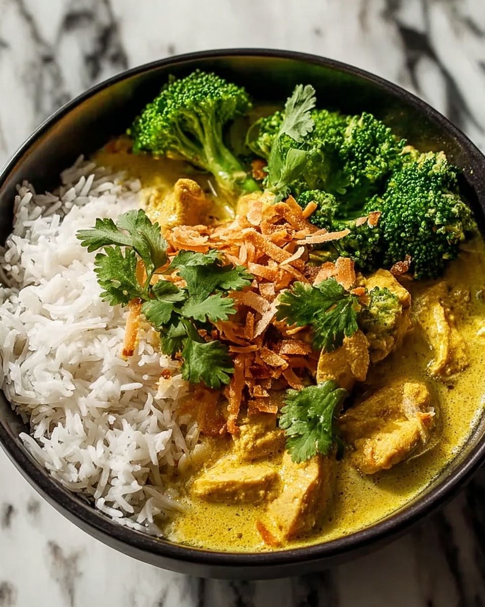 Golden Coconut Chicken Curry Recipe - Recipe Image