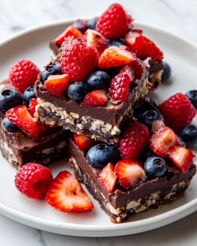Chocolate Berry Bars Recipe