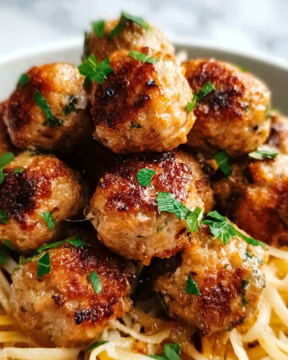 Chicken and Ricotta Meatballs Recipe - Recipe Image