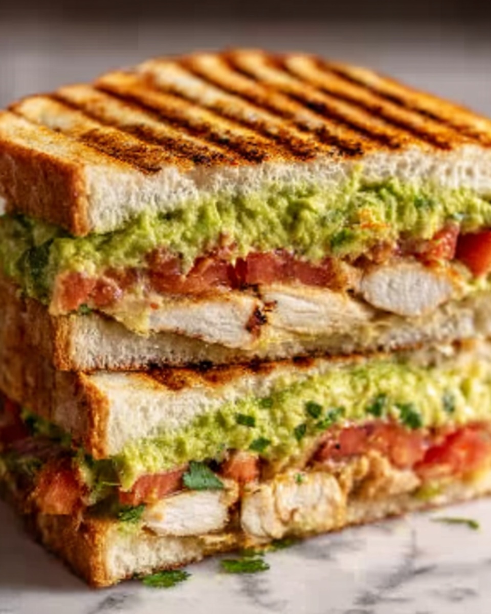 Chicken Avocado Melt Sandwich Recipe - Recipe Image