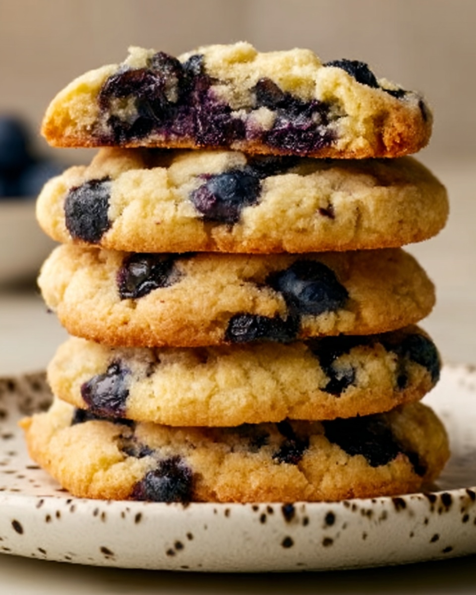 Lemon Blueberry Cookies Recipe - Recipe Image