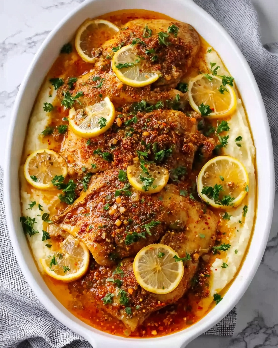 Baked Red Snapper with Garlic and Herbs Recipe - Recipe Image