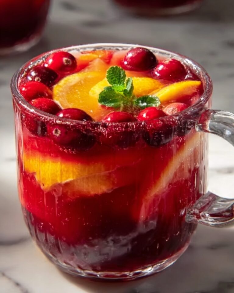 Cranberry Pineapple Festive Punch Recipe