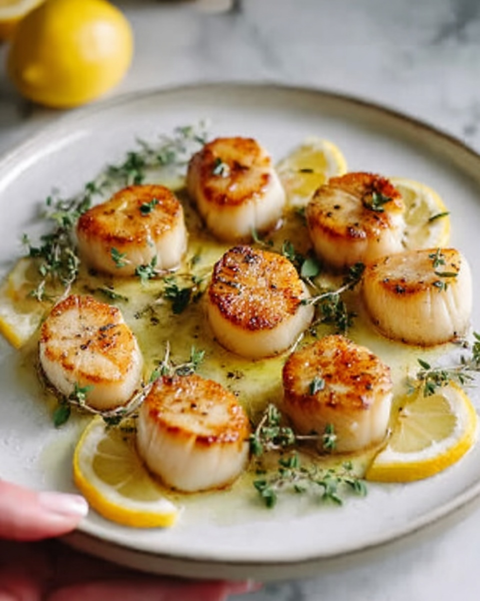 Lemon Butter Scallops Recipe - Recipe Image