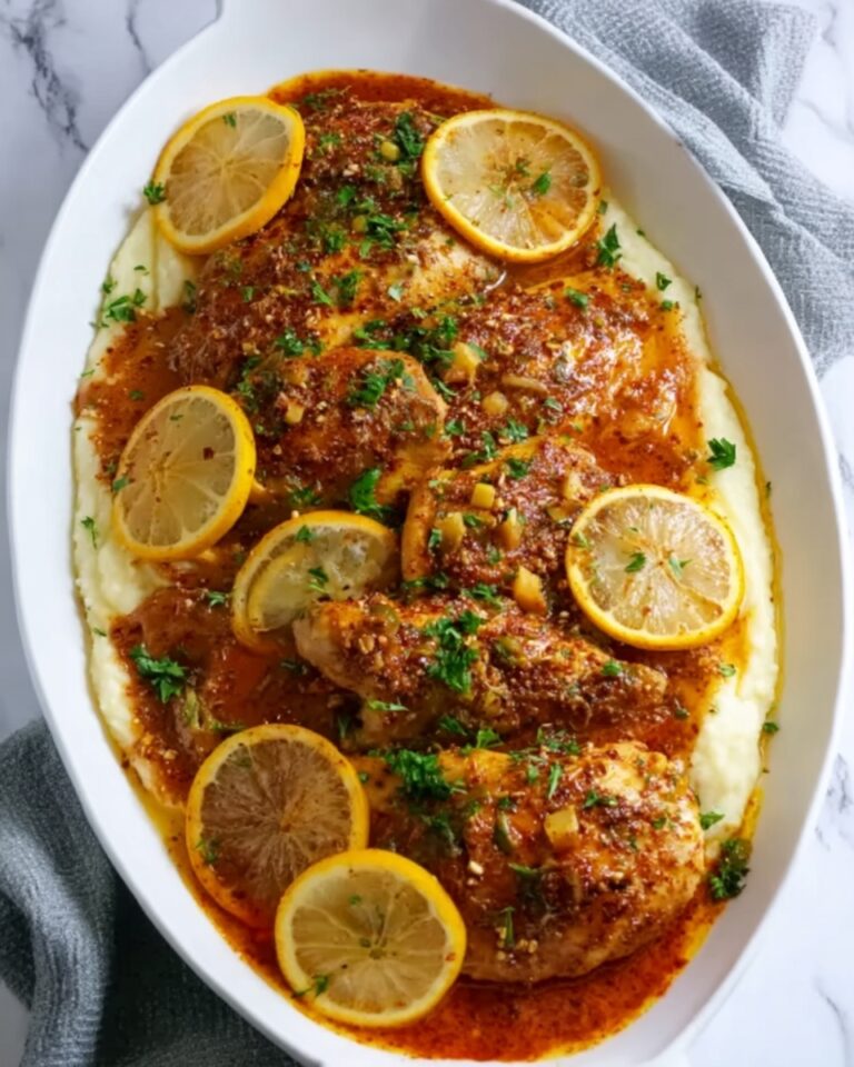 Baked Red Snapper with Garlic and Herbs Recipe