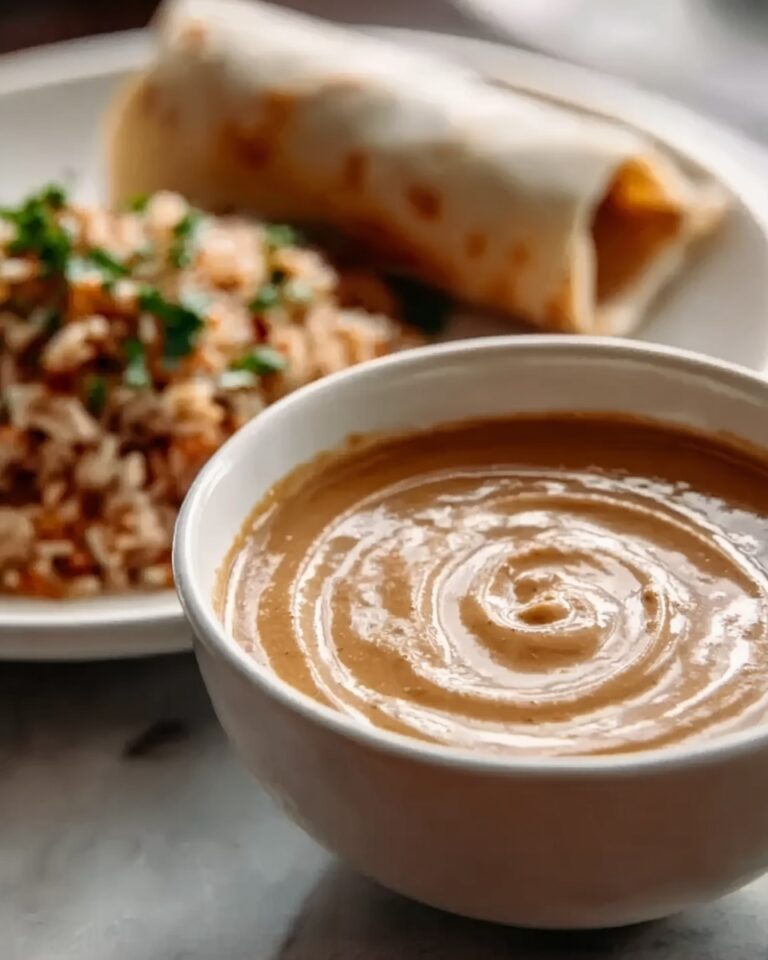 Creamy Chipotle Burrito Sauce Recipe