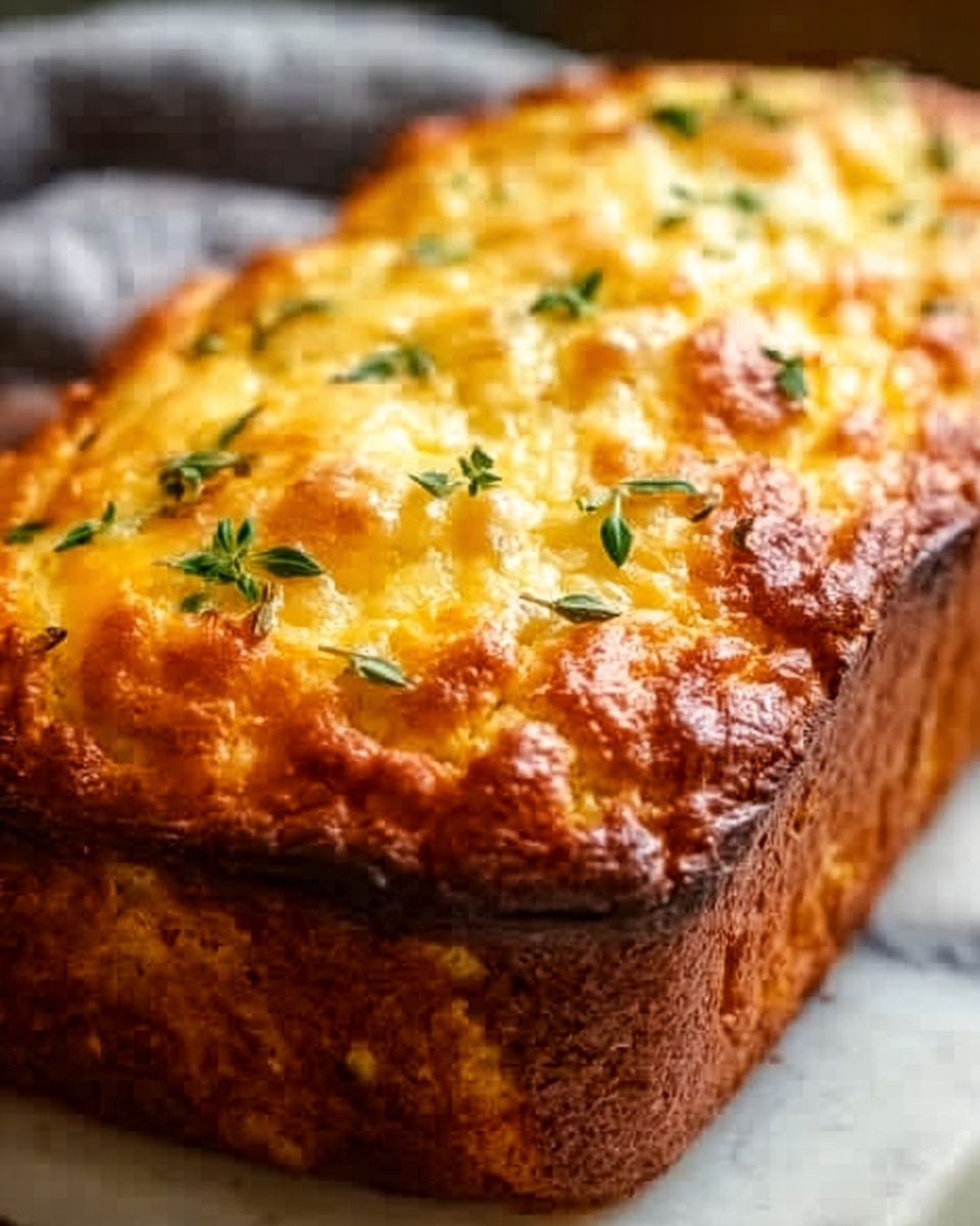 Cheddar Cheese Quick Bread Recipe - Recipe Image