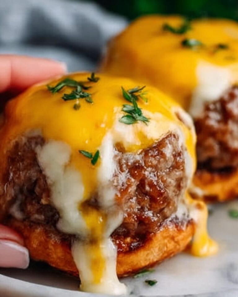 Cheesy Stuffed Meatloaf Bites Recipe
