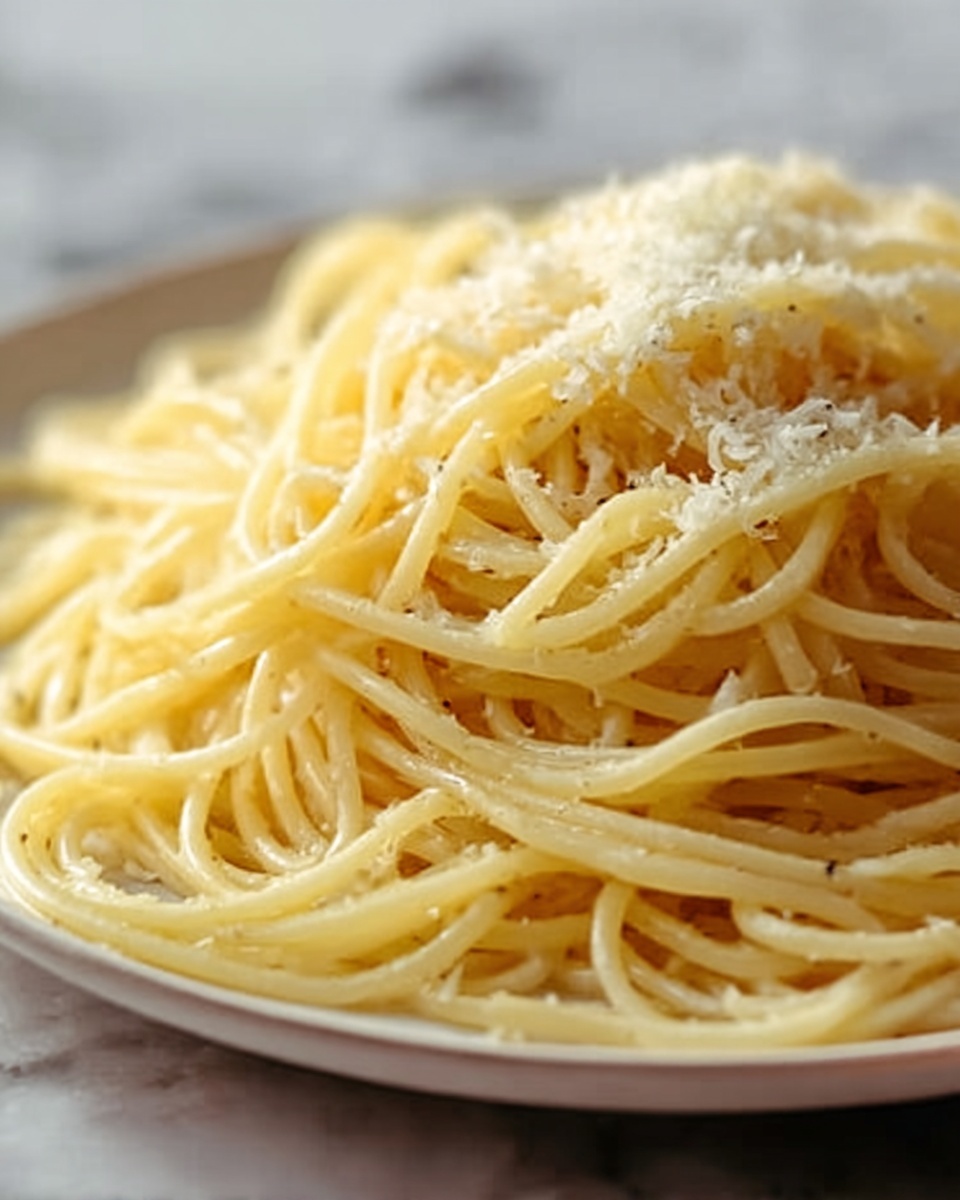 Easy Butter Garlic Spaghetti Recipe - Recipe Image