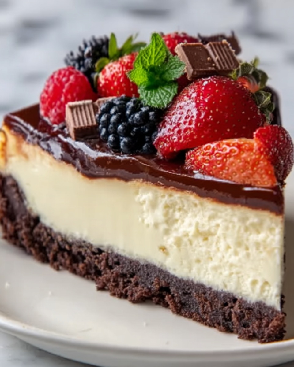 Easy Birthday Cake Cheesecake Recipe - Recipe Image