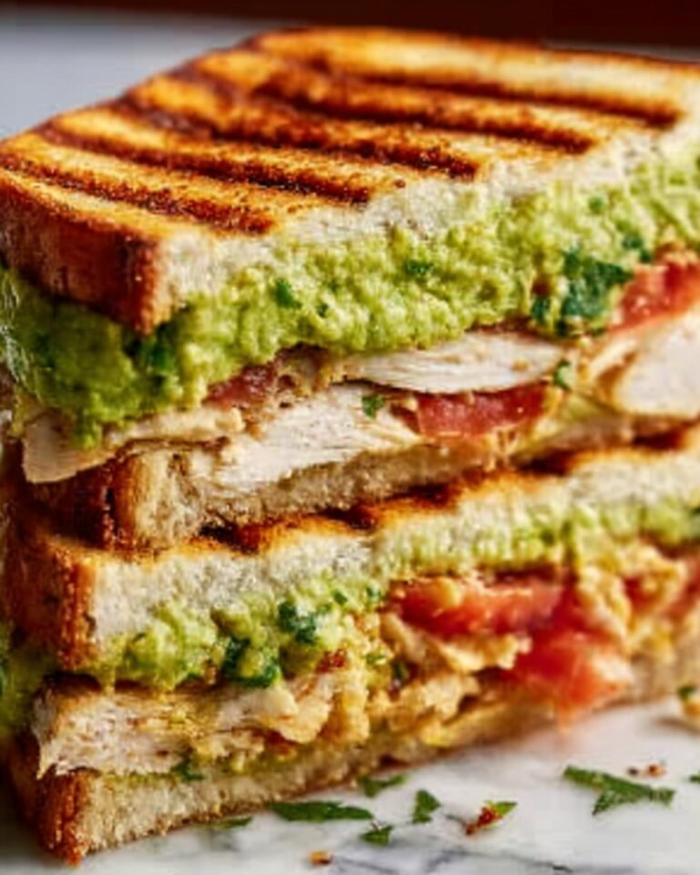 Chicken Avocado Melt Sandwich Recipe