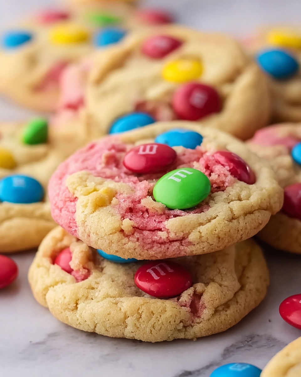 Strawberry Cake Mix Cookies Recipe - Recipe Image