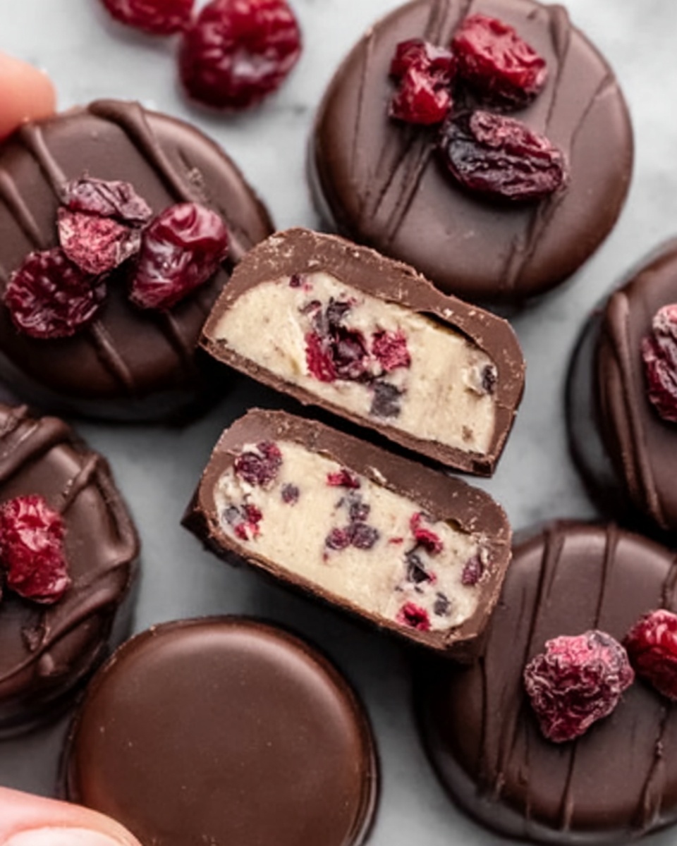 Chocolate Raspberry Mousse Bites Recipe - Recipe Image