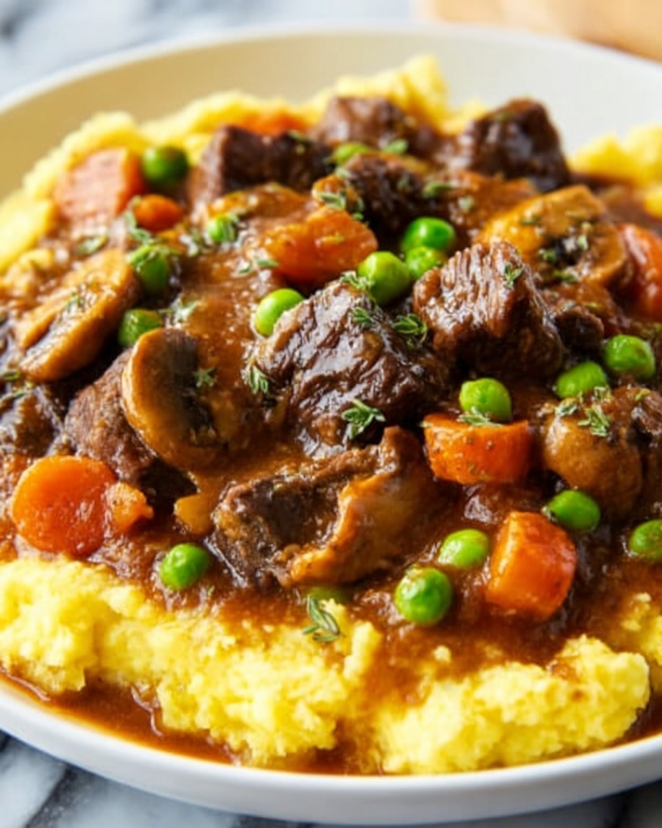 Slow Cooker Italian Beef Stew Recipe - Recipe Image