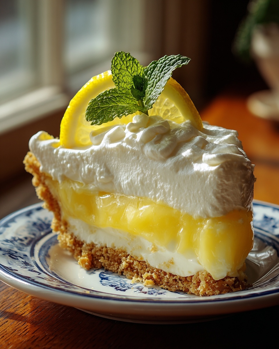 Magic Lemon Cobbler Delight Recipe - Recipe Image