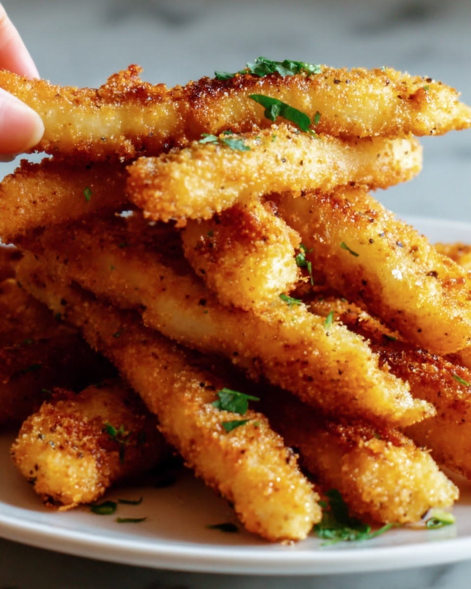 Oven-Baked Crispy Parmesan Chicken Tenders Recipe - Recipe Image