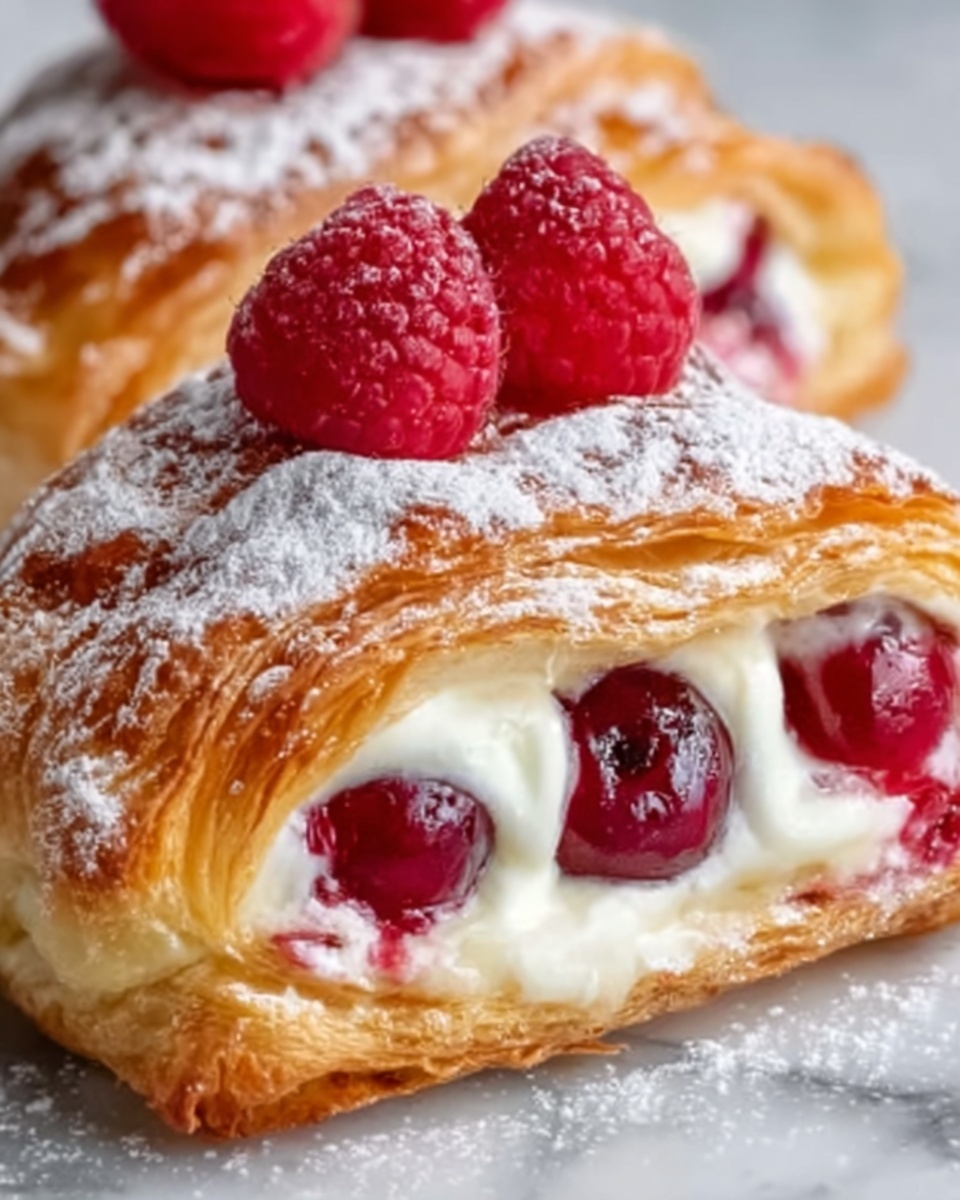 Cream Cheese and Berry Danish Pastries Recipe - Recipe Image