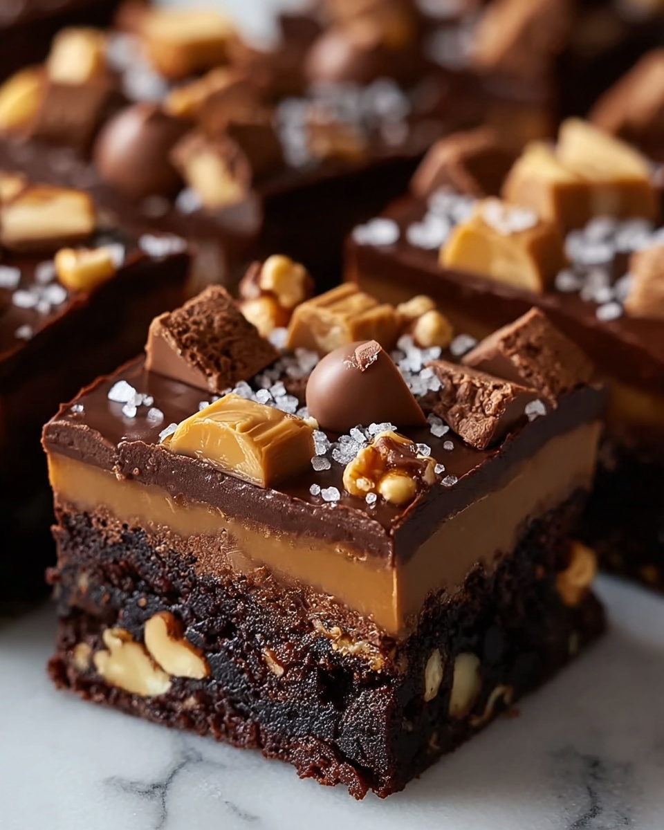 Snickers Brownie Bites Recipe - Recipe Image
