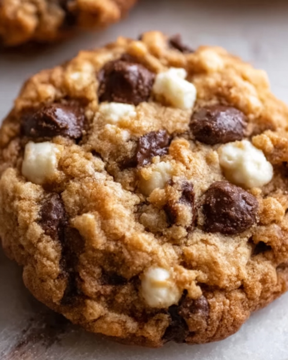 No-Bake Peanut Butter Pretzel Cookies Recipe - Recipe Image