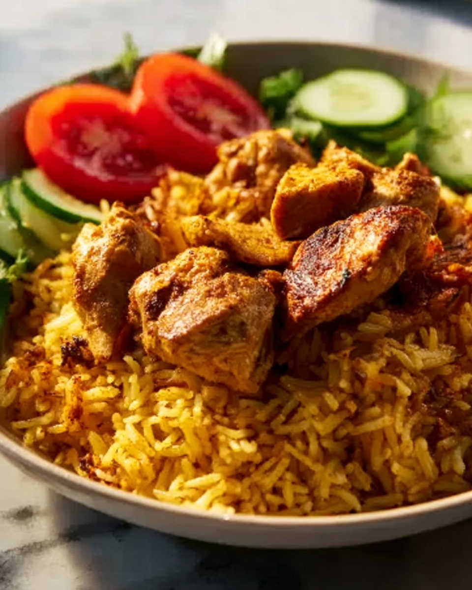One Pot Shawarma Chicken and Rice Recipe - Recipe Image
