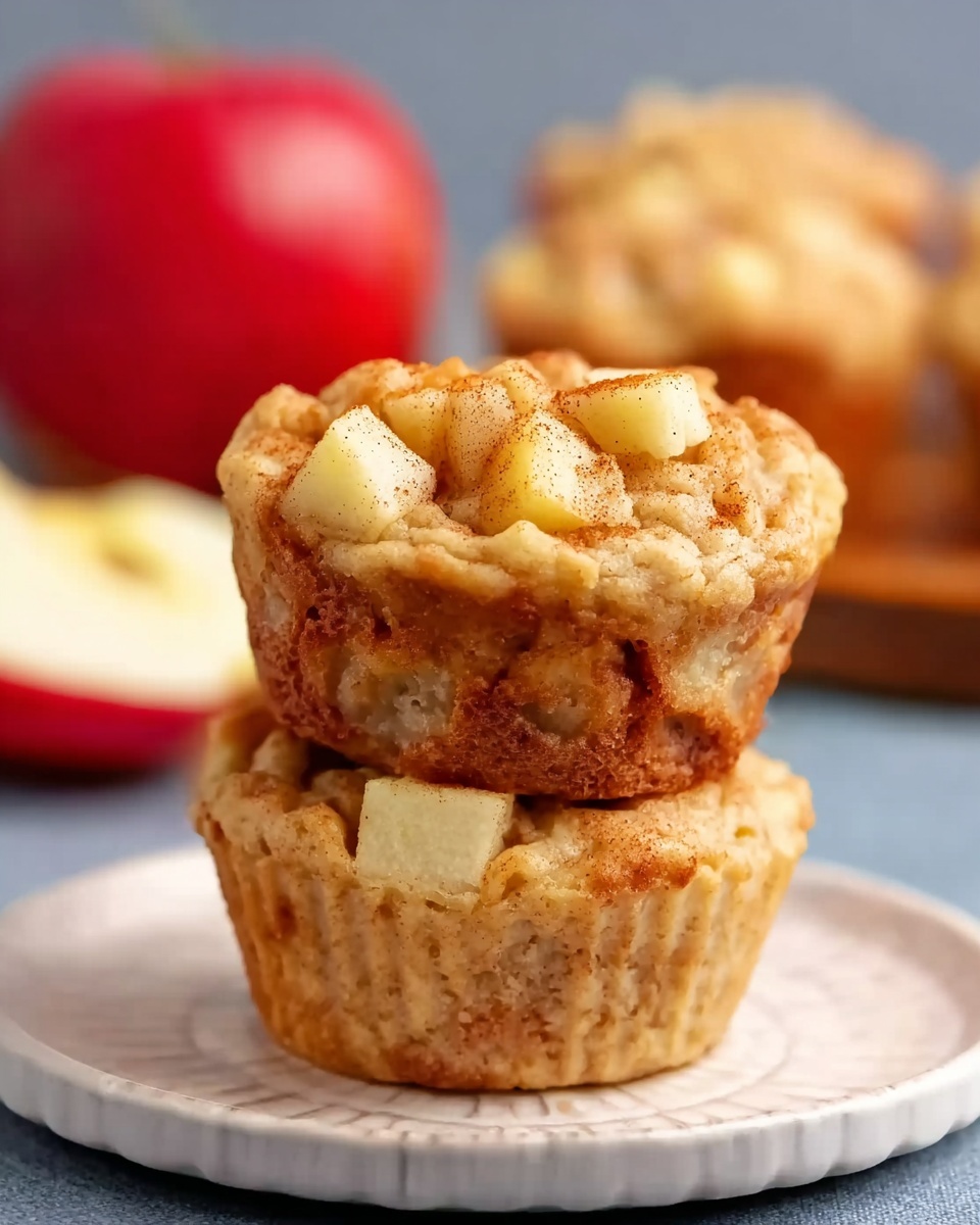 Apple Pie Protein Muffins Recipe - Recipe Image