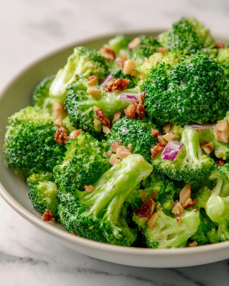 Raw Vegan Broccoli Salad with Carrots, Cranberries, and Cashew Dressing Recipe - Recipe Image