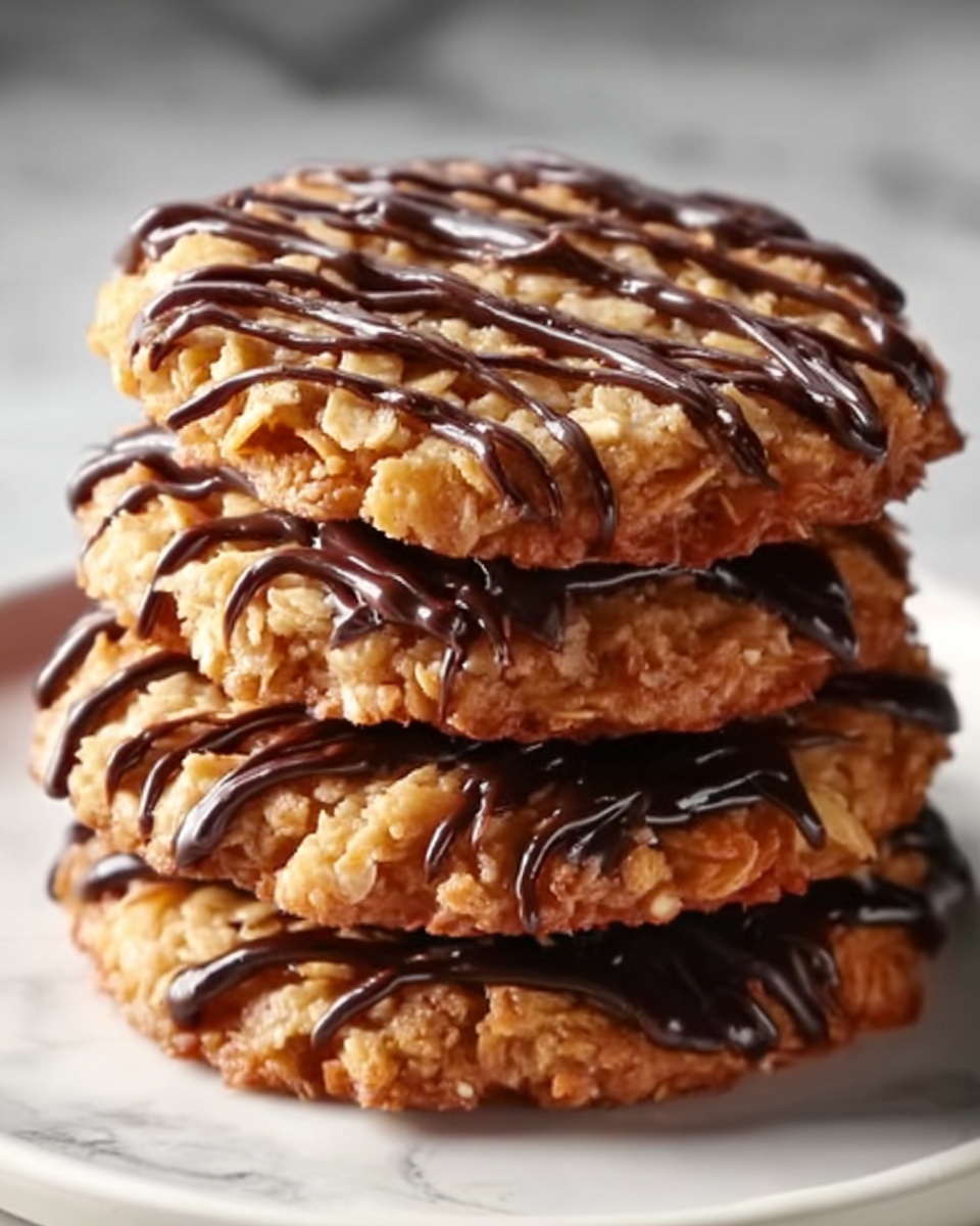 Homemade Samoas Girl Scout Cookies Recipe - Recipe Image
