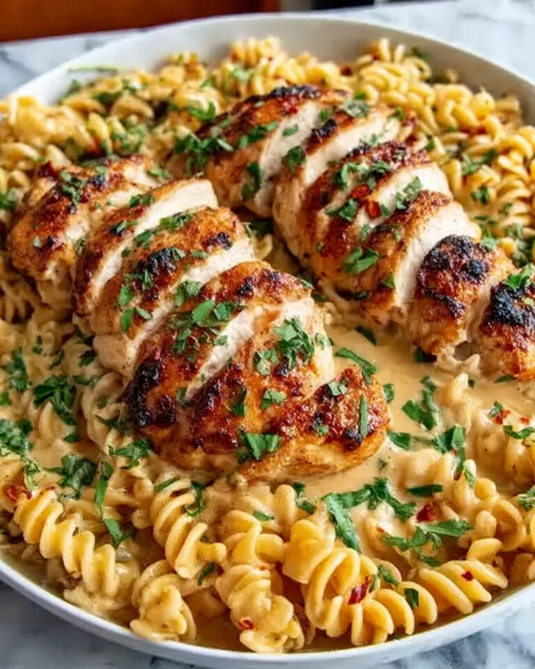 Creamy Tuscan Chicken with Orzo Recipe