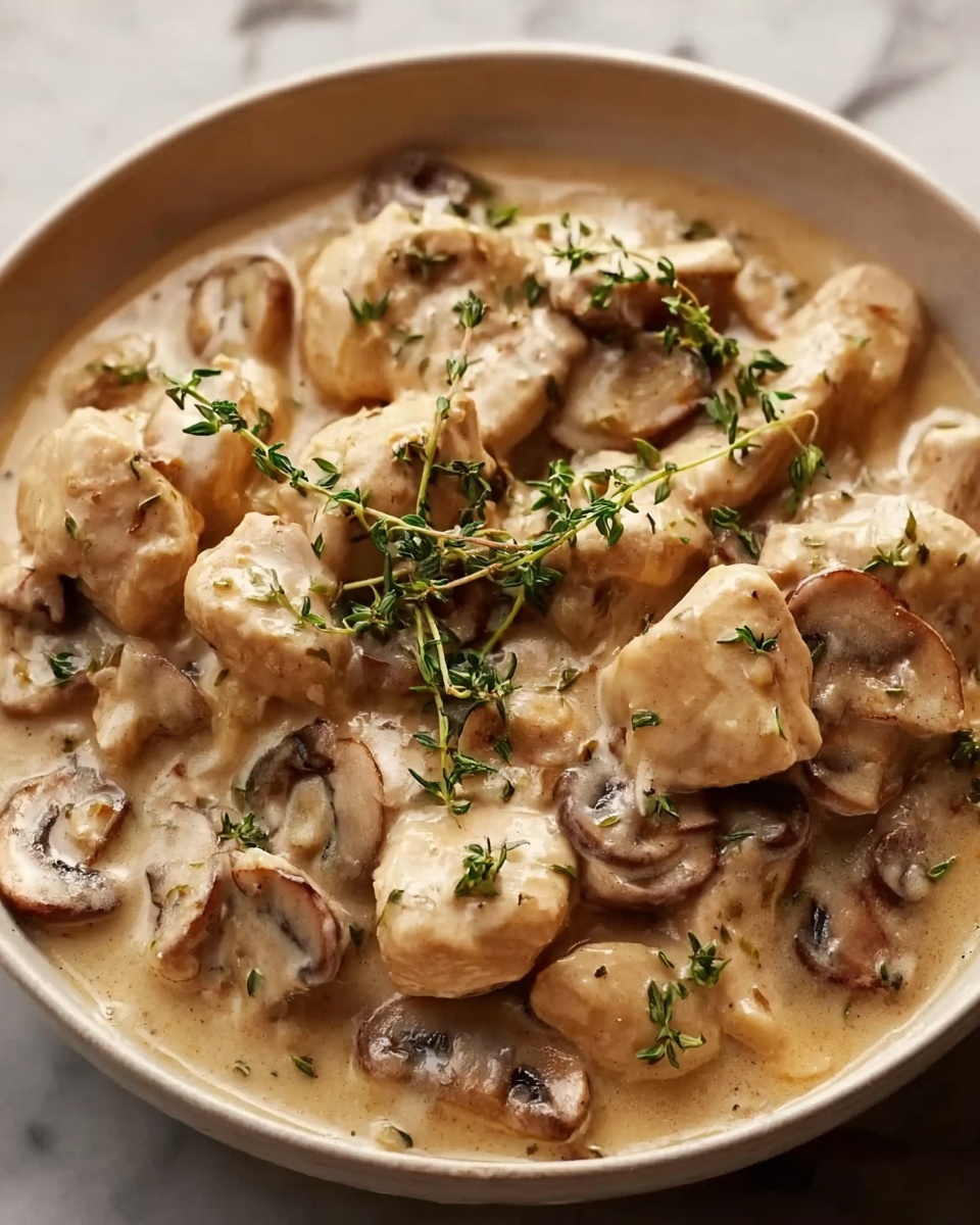 Chicken Mushroom Stroganoff Recipe - Recipe Image