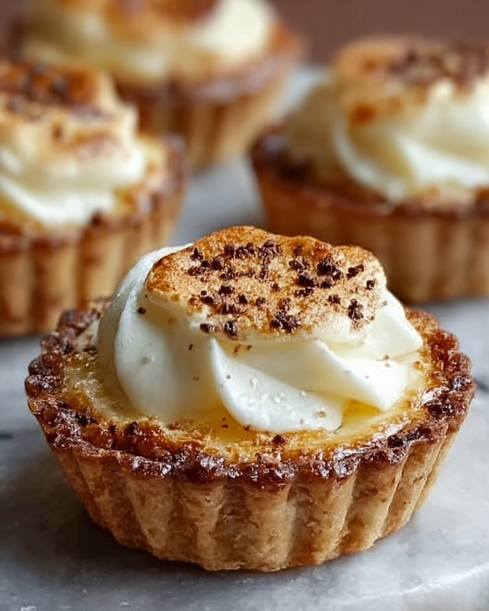 Mini Milk Tart Tarts Recipe - Recipe Image