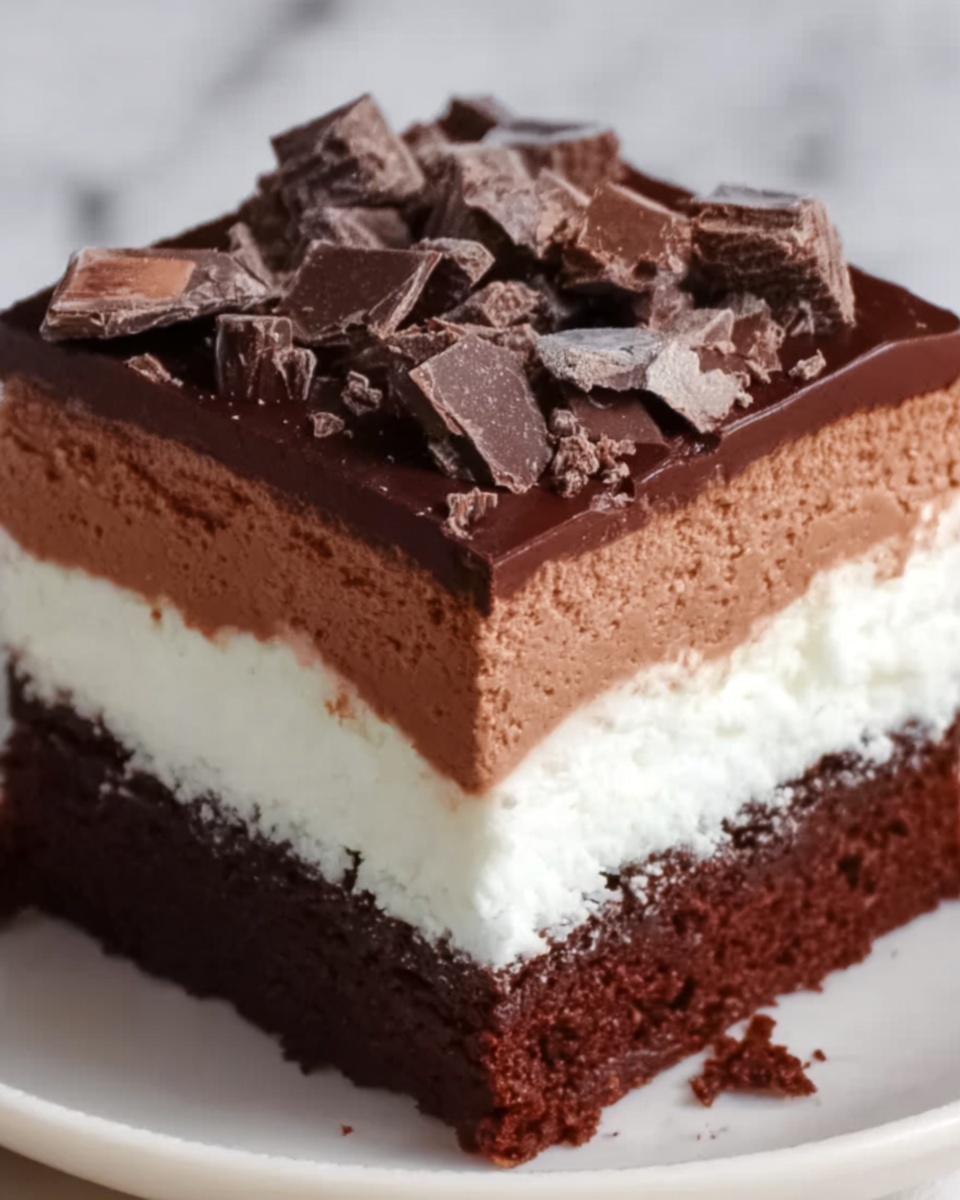 Hot Chocolate Slice Recipe - Recipe Image
