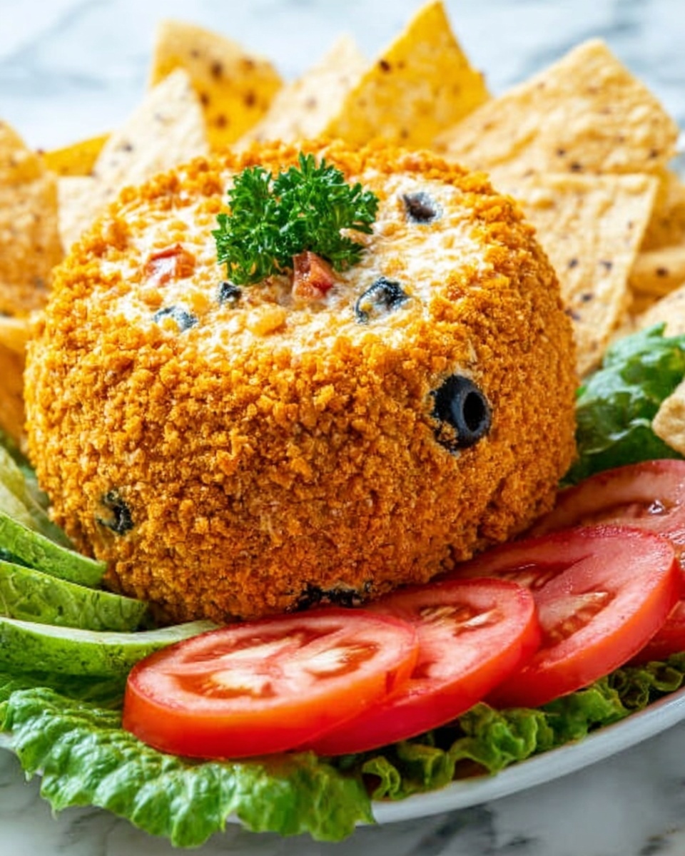 Taco Cheese Ball: An Easy Party Appetizer Recipe - Recipe Image