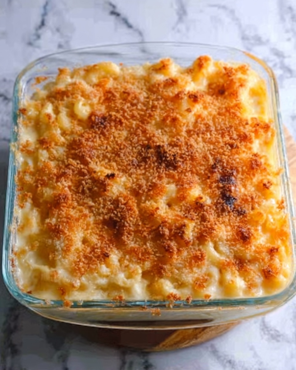 Southern Macaroni and Cheese Casserole Recipe - Recipe Image