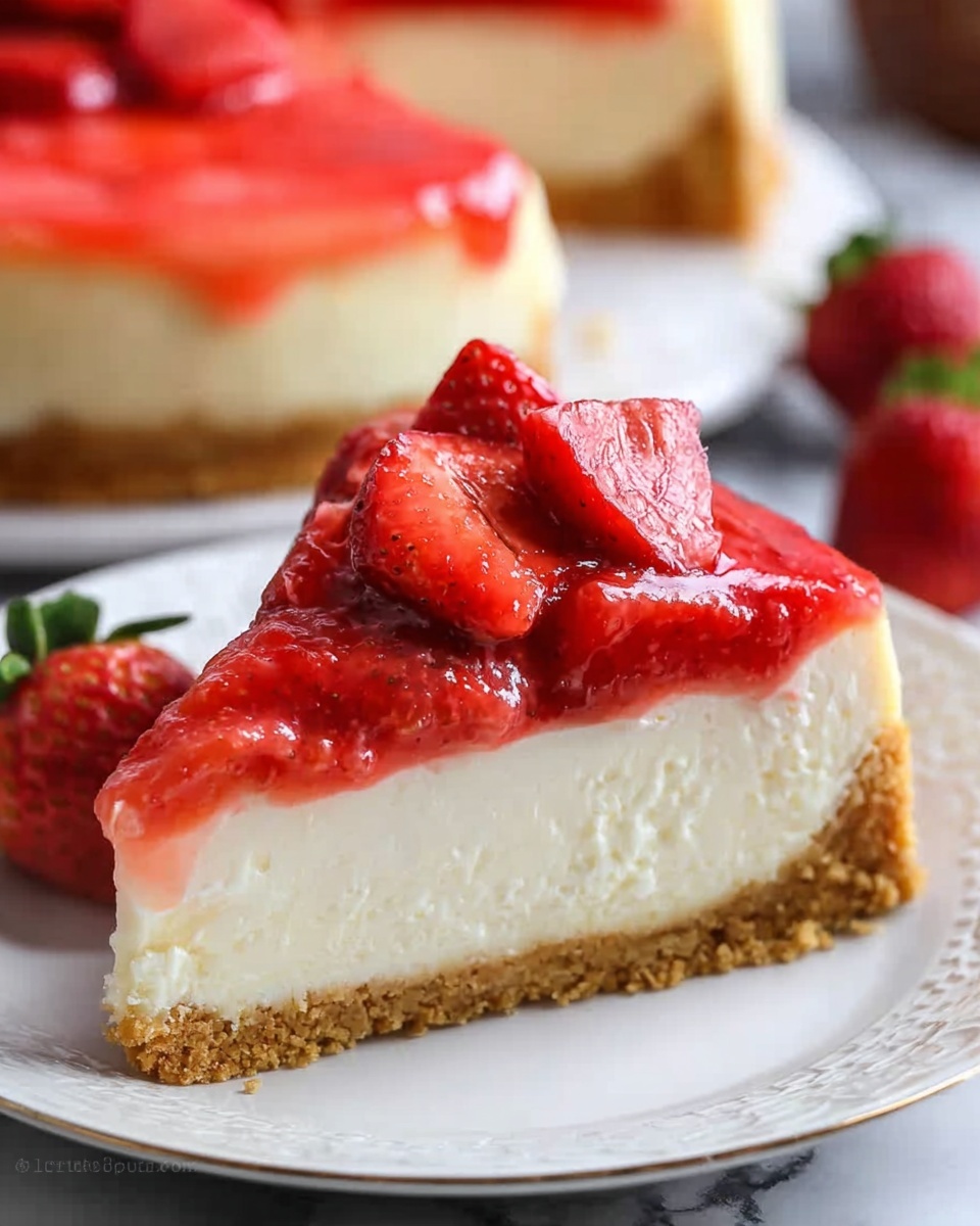 Strawberry Cheesecake Recipe - Recipe Image