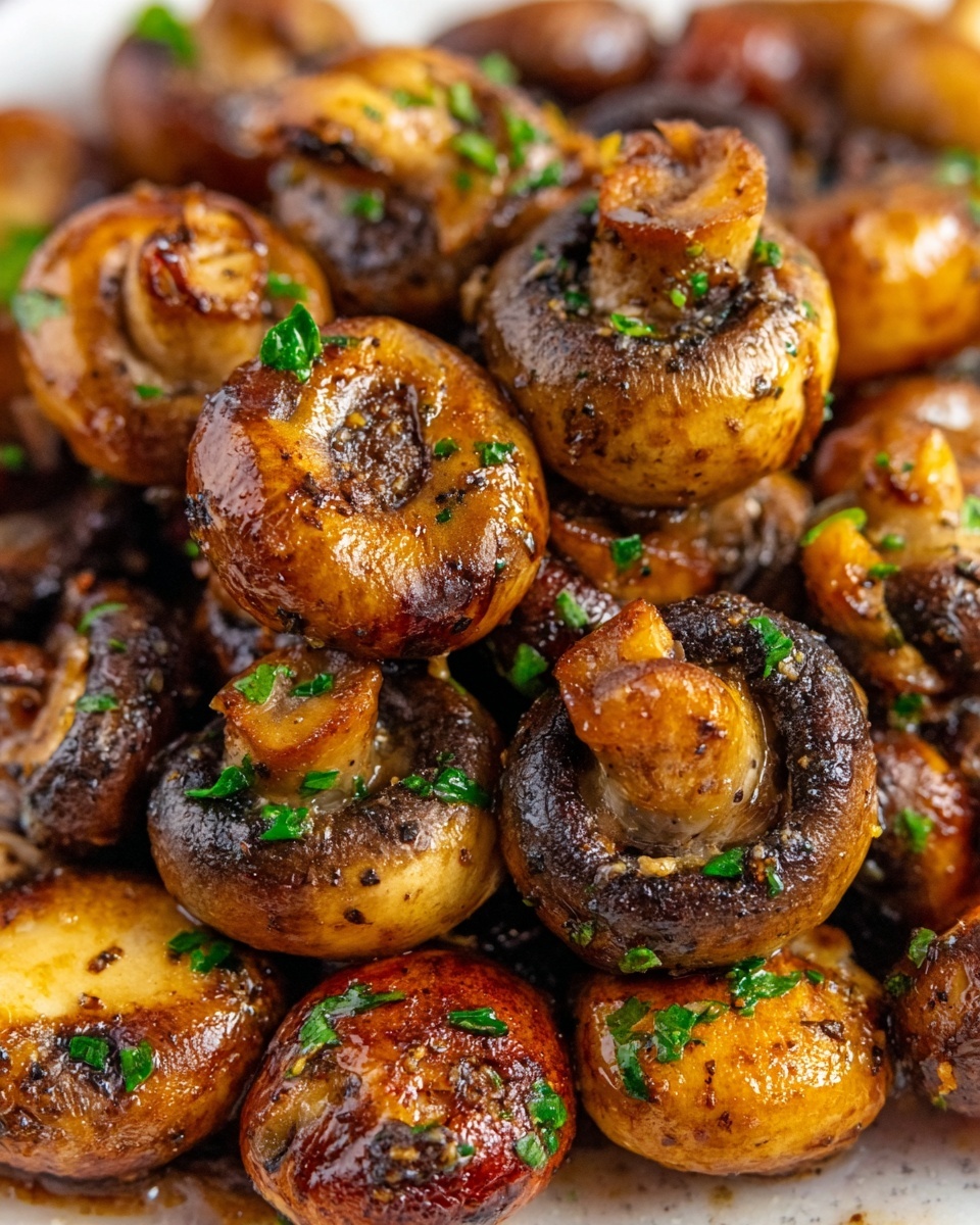 Quick and Easy Air Fryer Mushrooms Recipe - Recipe Image