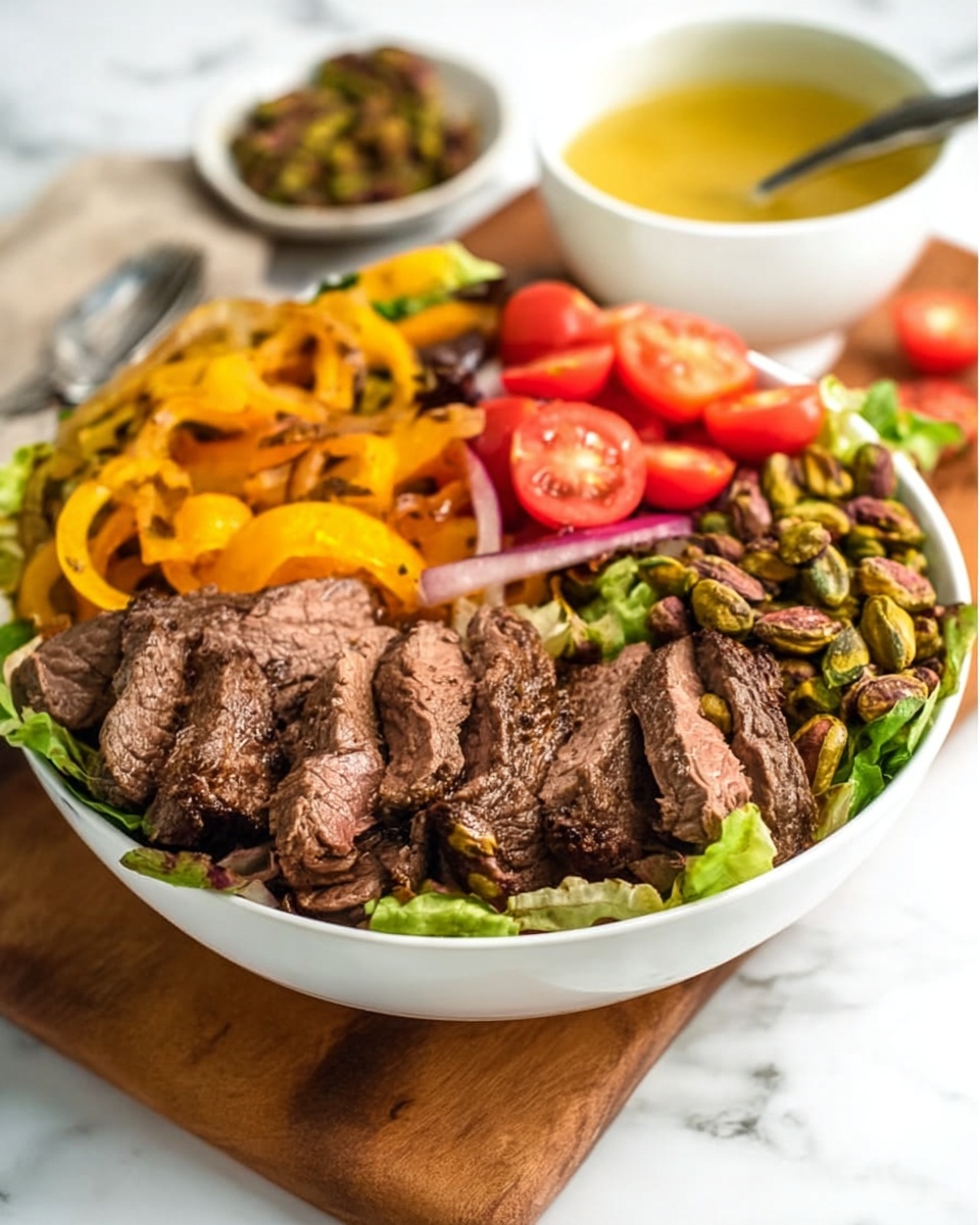 Southwestern Steak Salad with Lime Vinaigrette Recipe - Recipe Image