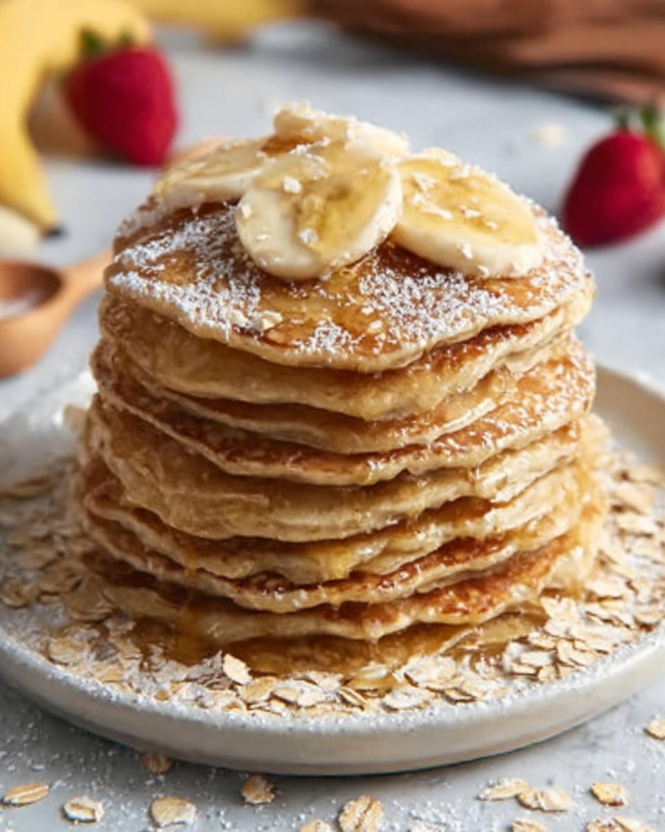 Oatmeal Protein Pancakes Recipe - Recipe Image