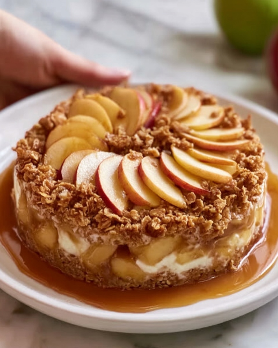 Amish-Style Apple and Cinnamon Baked Oatmeal Recipe - Recipe Image