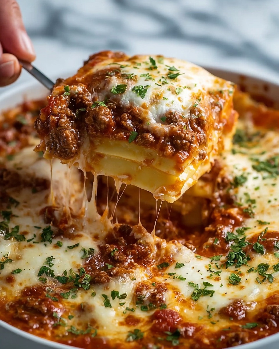 Easy One-Pot Lasagna Soup Recipe - Recipe Image