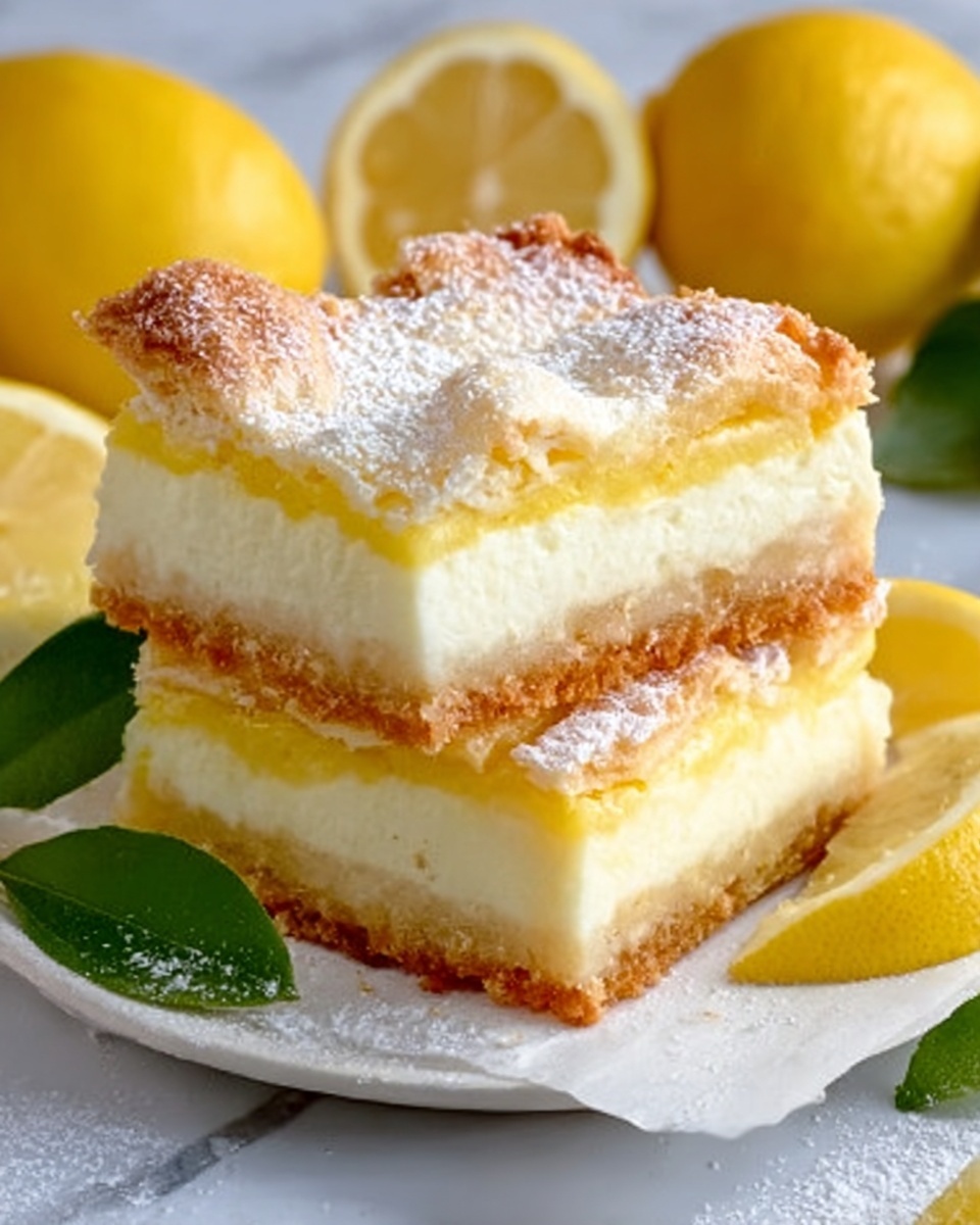 Lemon Cream Cheese Bars Recipe - Recipe Image