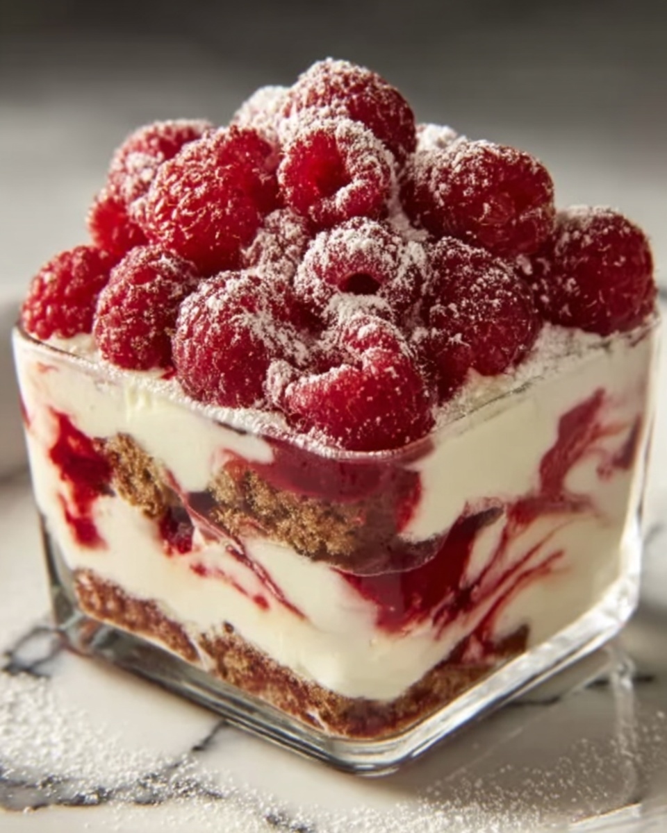 Delectable Raspberry Tiramisu Delight Recipe - Recipe Image