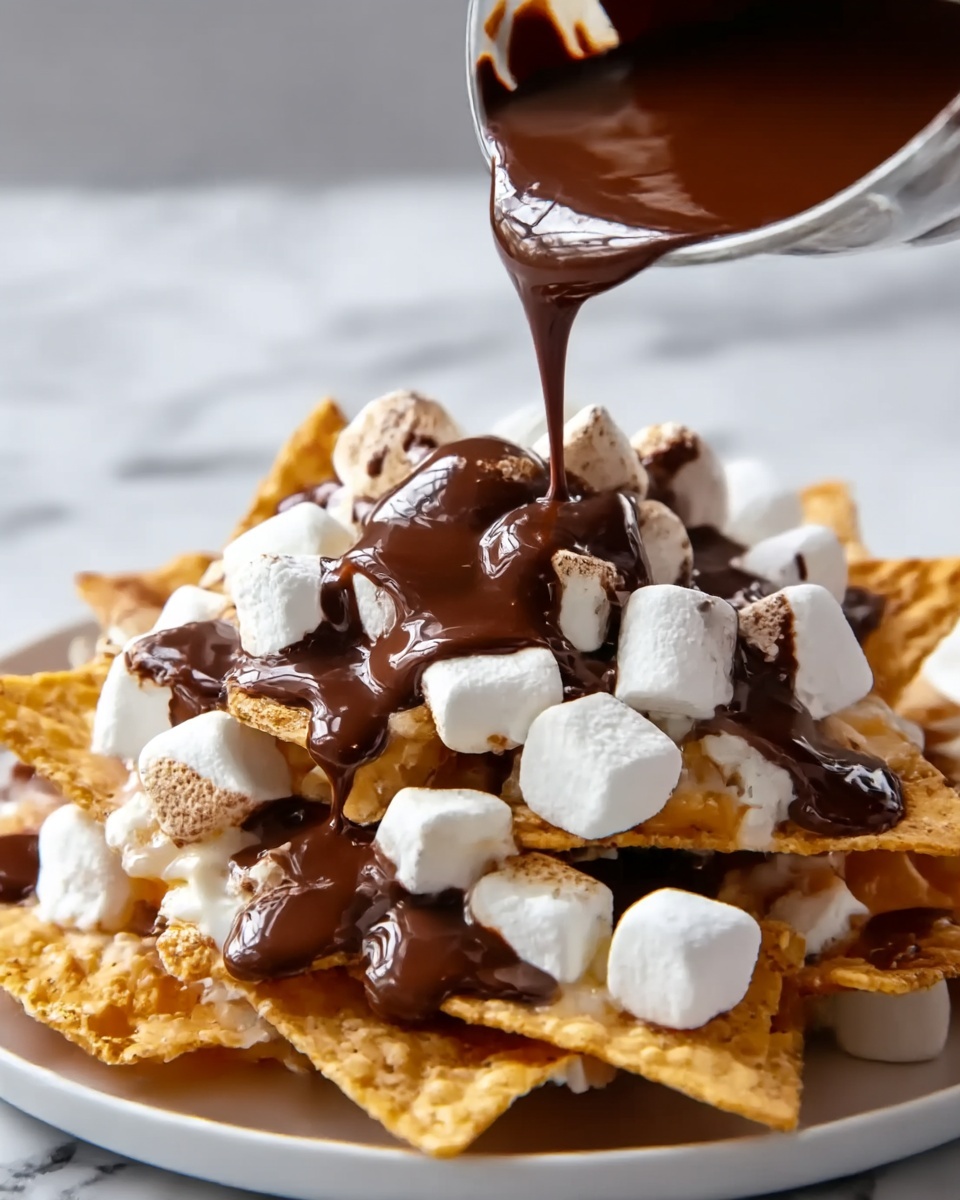 S’mores Nachos: A Fun and Irresistible Twist on a Classic Treat Recipe - Recipe Image