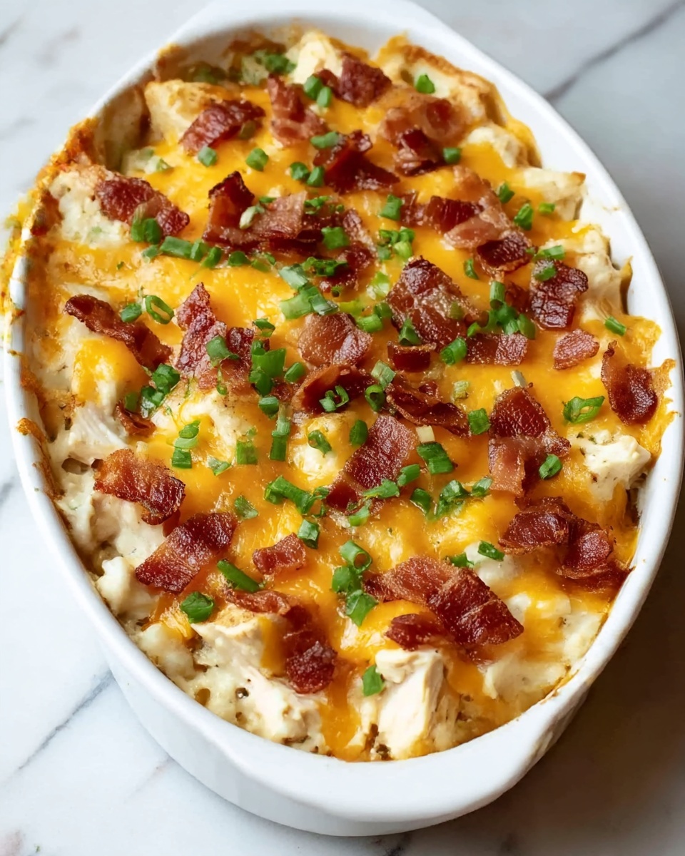 Easy Low Carb Chicken Casserole Recipe - Recipe Image