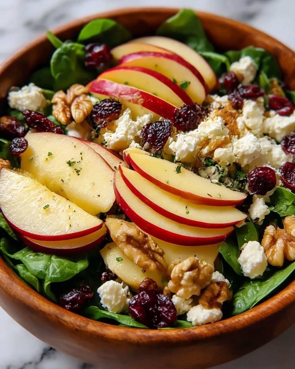 Apple Cranberry Walnut Salad Recipe - Recipe Image