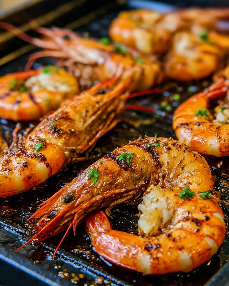 Cajun Garlic Tiger Prawns: An Incredible Amazing Seafood Sensation Recipe - Recipe Image
