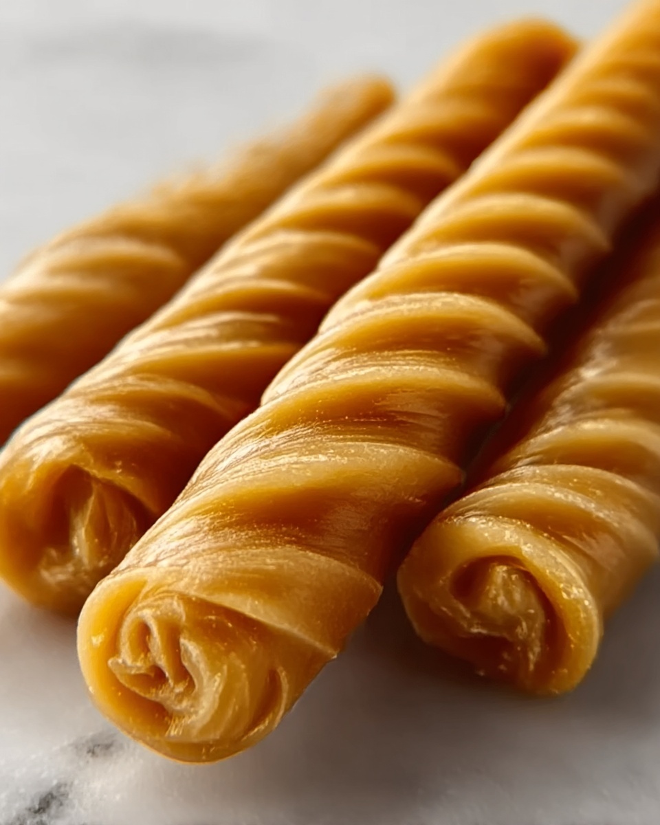 Caramel Pastel Noodles with Edible Glitter Recipe - Recipe Image