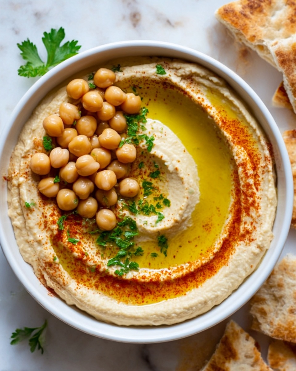 Homemade Hummus Recipe - Recipe Image