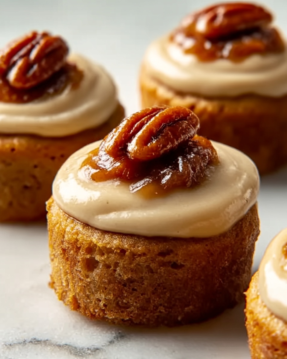 Cinnamon Maple Pumpkin Tiny Cakes Recipe - Recipe Image